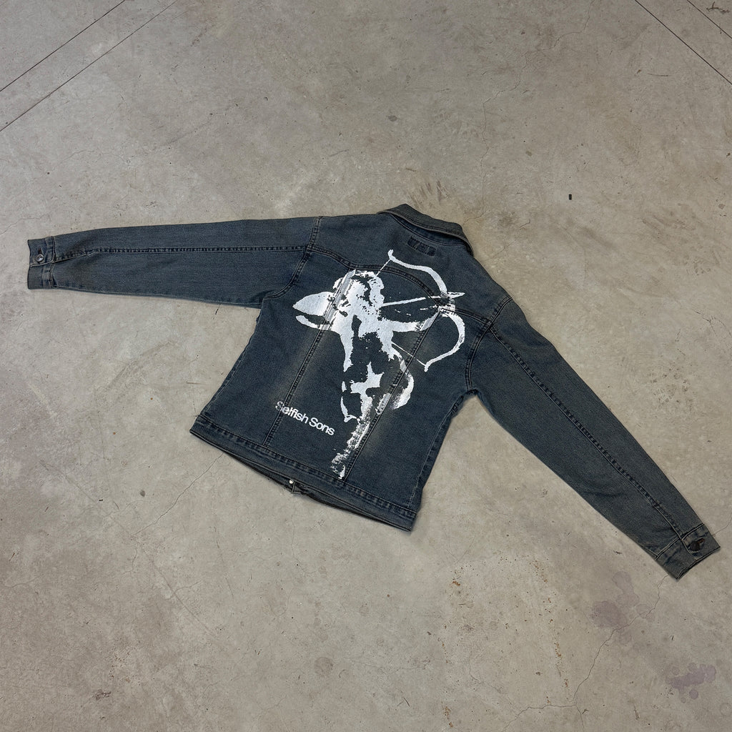 reclaimed 'Cupid' denim jacket