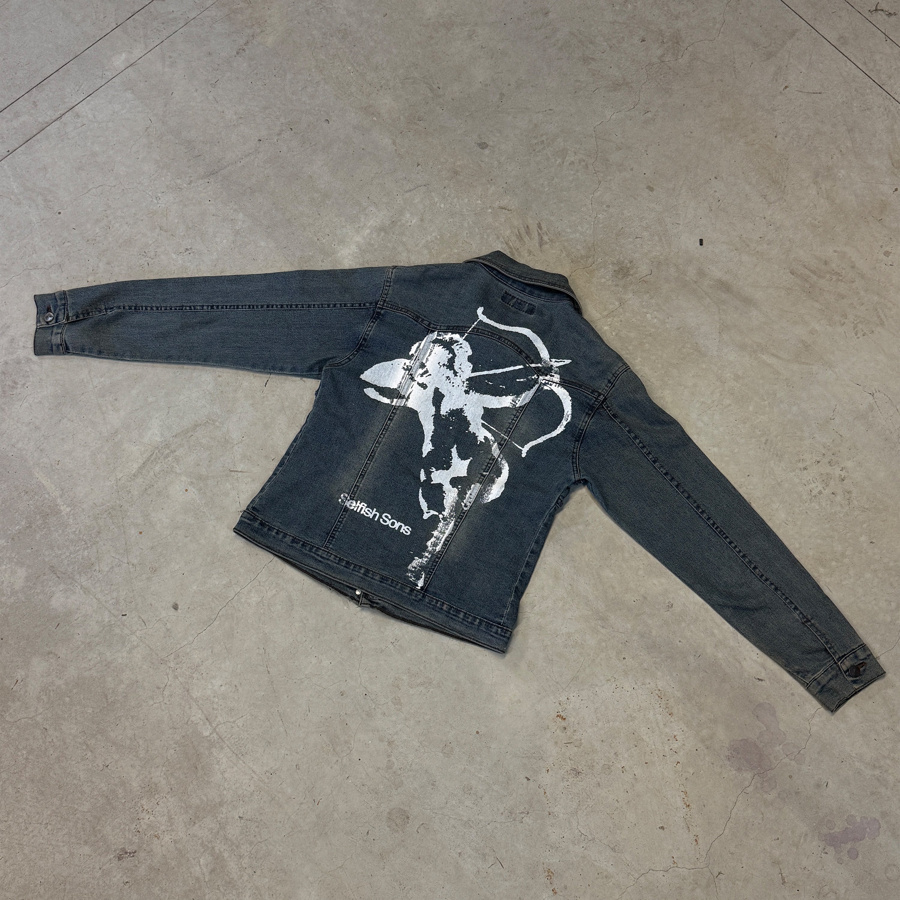 reclaimed 'Cupid' denim jacket