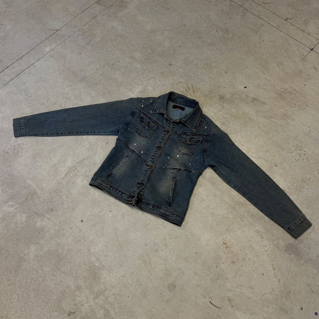 reclaimed 'Cupid' denim jacket