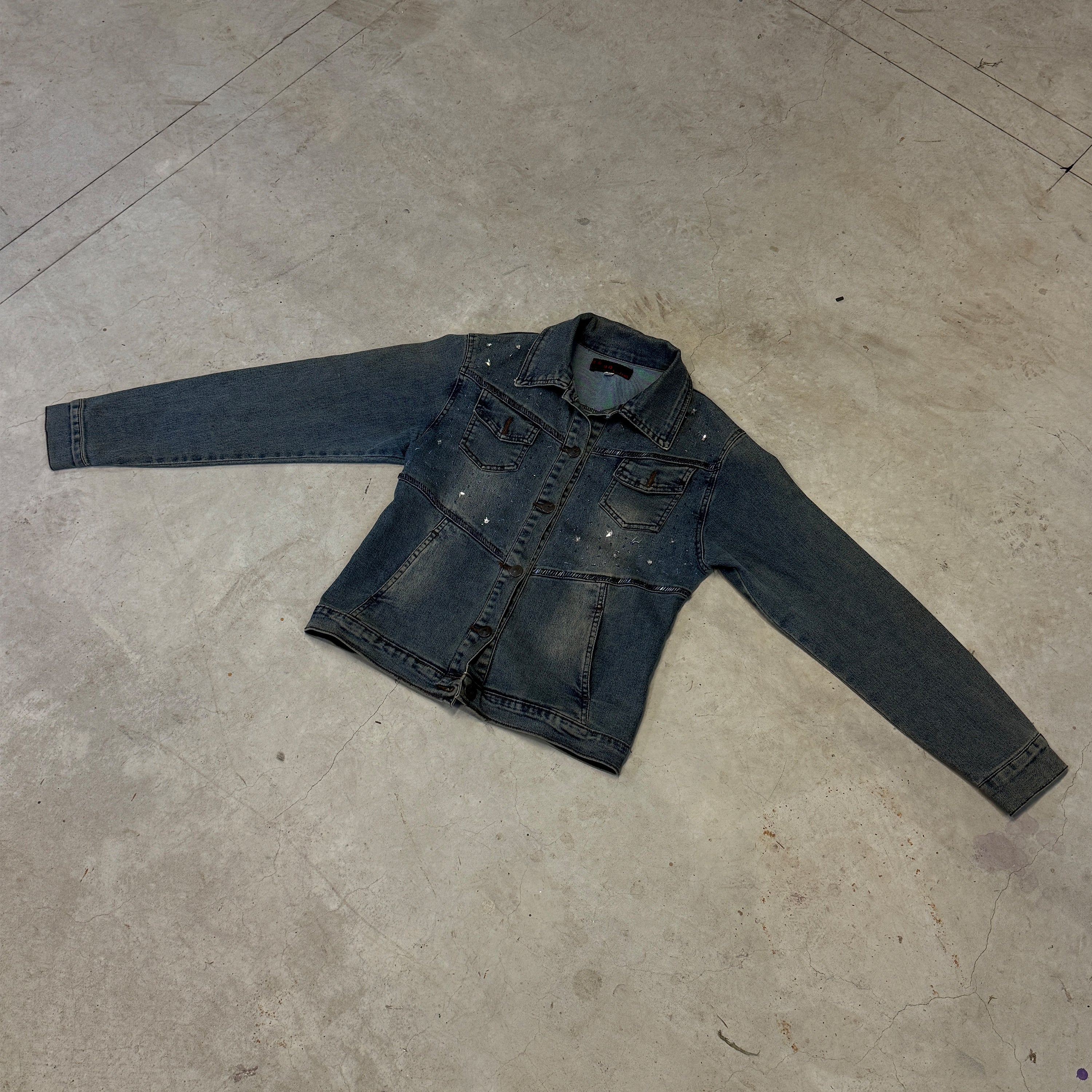 reclaimed 'Cupid' denim jacket