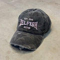 selfish distressed camo cap